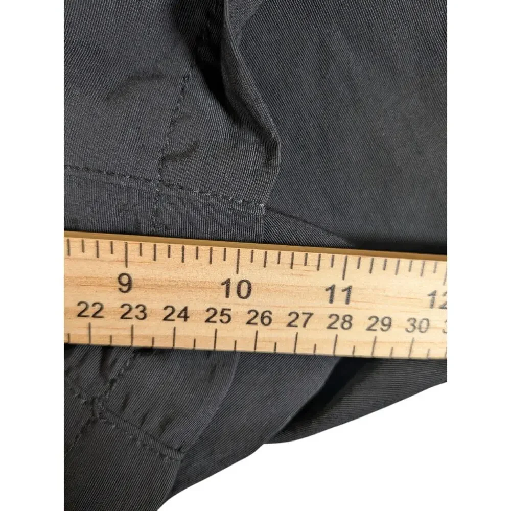 The North Face Black Hiking Shorts Built In Belt Size 40
